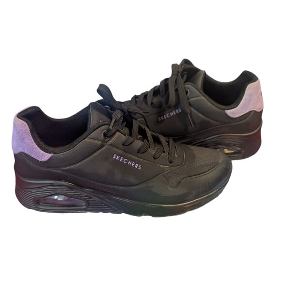 Skechers Street Uno Pop Back Sneaker Cooled Memory Foam BKPR Style 177092 - Picture 2 of 8